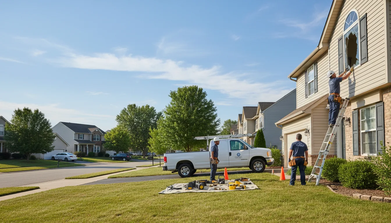 Expert window installer providing residential service in Mozelle, KY
